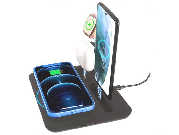 GeekDad Daily Deal: 4-in-1 Fast Wireless Charger Station