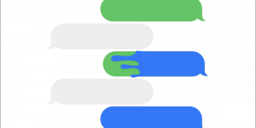 Android Messages with iMessage.