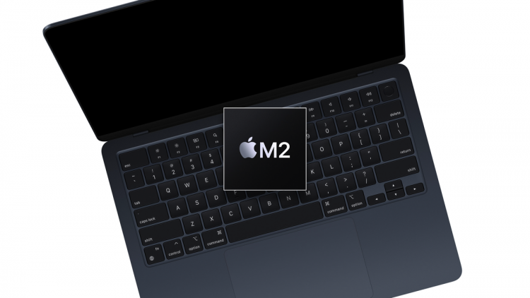 The MacBook Air with an M2 chip.
