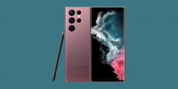 Samsung Galaxy S22 Ultra with Stylus