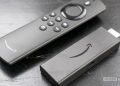 Amazon Fire TV Stick Lite angled profile
