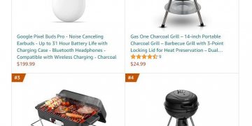 Amazon’s best-selling new charcoal grill is... the Google Pixel Buds Pro?