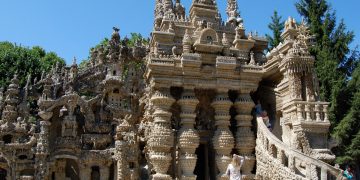 Ferdinand Cheval spent 33 years building an extraordinary palace out of pebbles he collected during his daily mail route