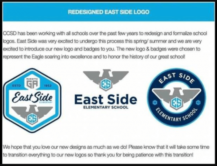 Georgia elementary school's new logo looks strikingly similar to Nazi Eagle