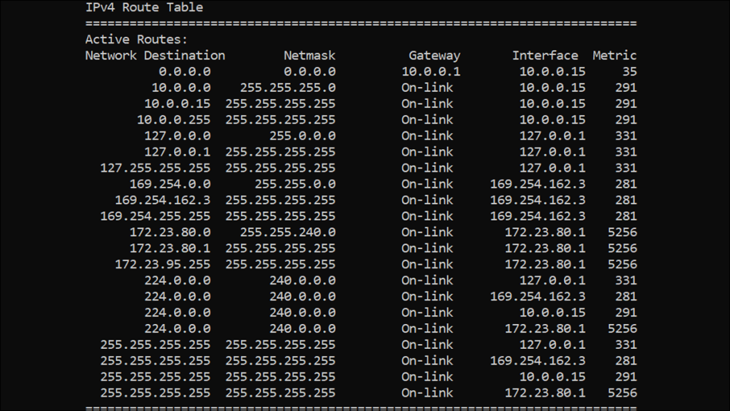 How to Add a Static TCP/IP Route to the Windows Routing Table - Geeky ...