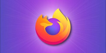 Firefox logo on a purple background.