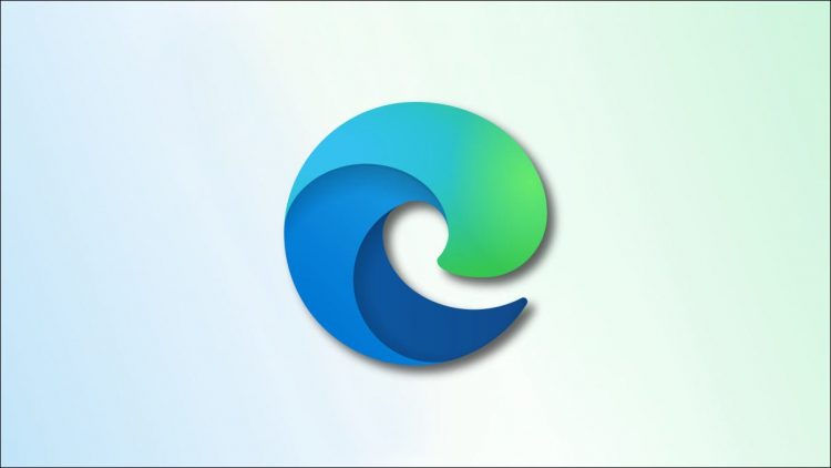 Edge Logo on faded blue and green background hero.