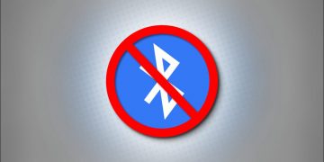 A crossed-out Bluetooth logo