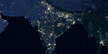 south asia from space night india shutterstock 1840428529