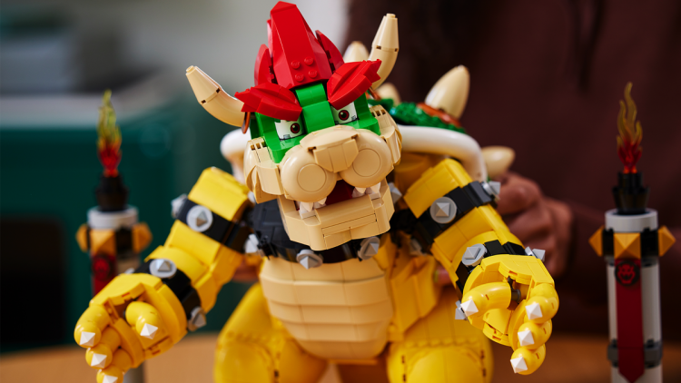 The LEGO Mighty Bowser set.