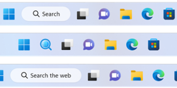 Microsoft starts testing new Windows 11 taskbar UI changes