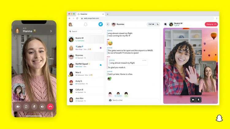 Snapchat launches Snapchat for Web to finally bring snaps to your computer
