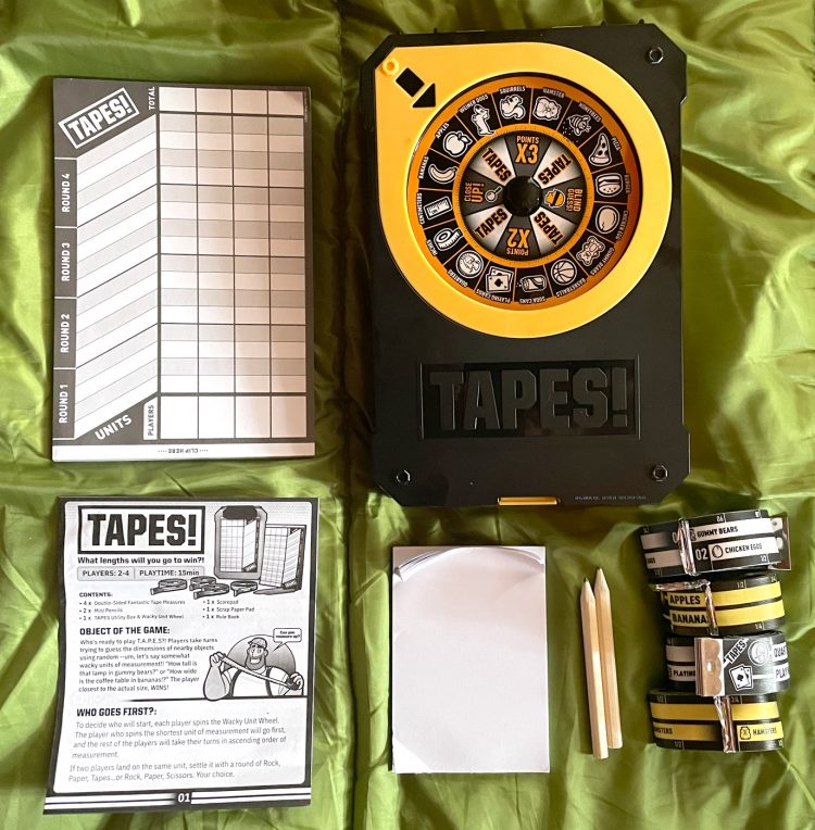 Tabletop Review 'TAPES!' - GeekDad