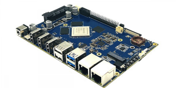 The Banana Pi BPI-W3 board.