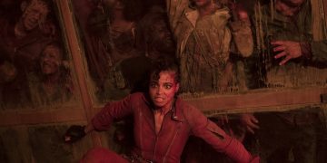 Ella Balinska hides from a hoard of zombies in Resident Evil on Netflix - review