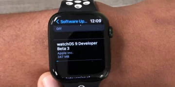watchOS 9 beta 3