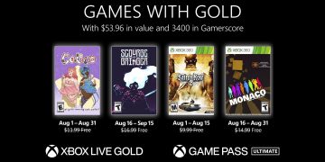 Xbox Games with Gold: Free games for August 2022 revealed