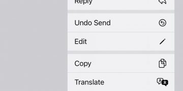 iOS 16 will let users edit a sent iMessage.
