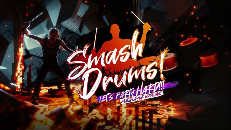 Smash Drums "Let's Party Hard" update banner.