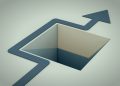 avoid detour side step trap hole in floor arrow by lucadp getty images