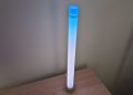 Moonside Neon Lighthouse Blue Light On Desk