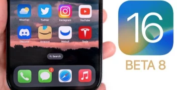 iOS 16 beta 8
