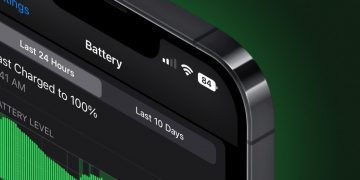 Battery percentage indicator returns to notched iPhones in latest iOS 16 beta