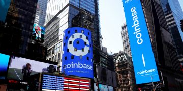 Coinbase shares soar in boost from meme traders, BlackRock crypto deal