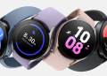 The Galaxy Watch 5 in four colors.