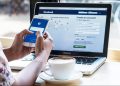 Facebook website and mobile app on a computer and smartphone