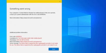 How to Fix “Trusted Platform Module Has Malfunctioned” Error in Windows