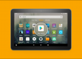 Amazon Fire Tablet.