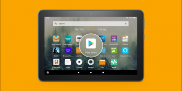 Amazon Fire Tablet.