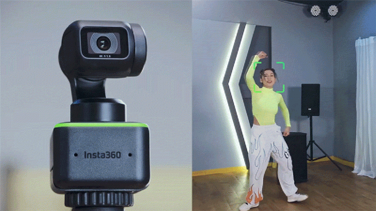 Insta360's New AI 4K Webcam Comes Perched on a Rotating Gimbal