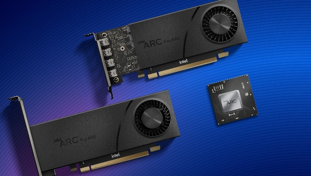 Intel launches their Arc Pro A-series GPUs for professional workstations and laptops