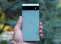 google pixel 6a back in hand outdoors