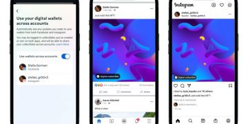 NFT Posts on Instagram that link to Facebook