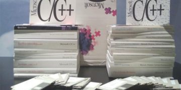 Microsoft's Largest Piece of Software Weighed More Than 40 Pounds