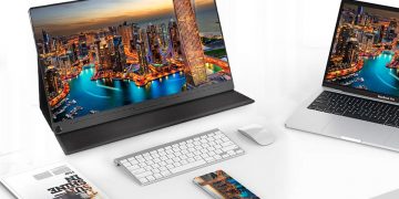 Study for a perfect score and help kids in need by purchasing this portable monitor