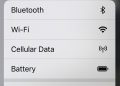 iPhone Quick Actions for the Settings app.