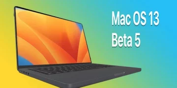 macOS 13 Ventura beta 5
