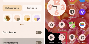WhatsApp Android beta gets themed icon support