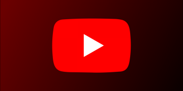 YouTube logo.