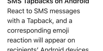 iOS Android reactions