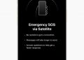 Emergency SOS via Satellite mode on iPhone 14.