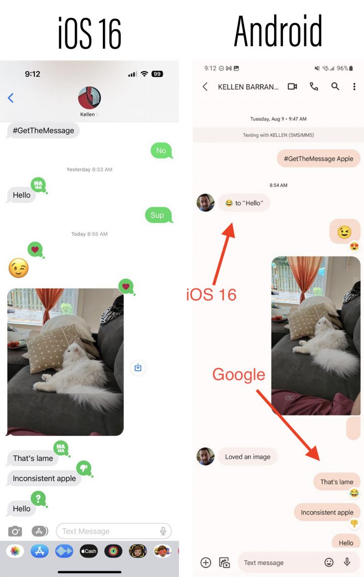Apple sparks confusion with iOS 16 message replies change