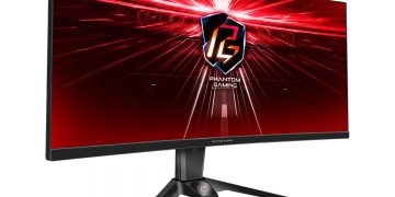 Asrock launches 34-inch curved gaming monitor with built-in Wi-Fi antenna