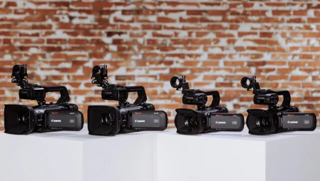 Canon announces 4 new 4K XA Series video cameras for budding filmmakers and content creators