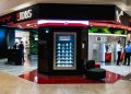 DBS bank stall in public