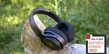 Edifier S3 headphones in a tree